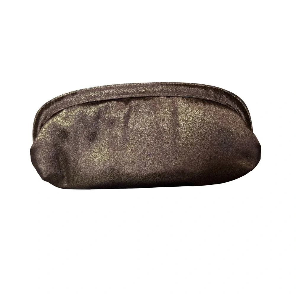La Regale Evening Bag Womens Small‎ Brown Excellent Iridescent Clutch